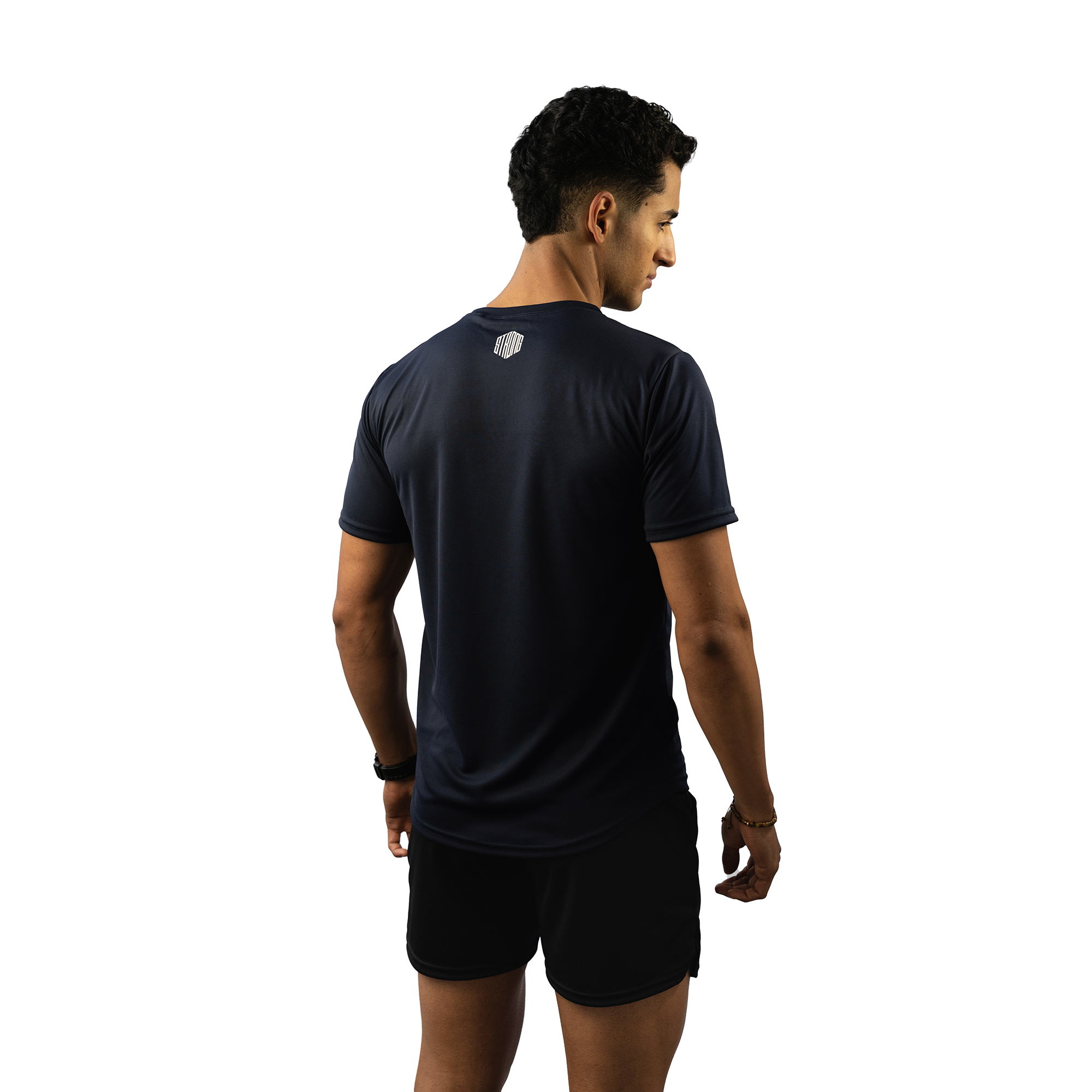 Playera Deportiva Para Entrenar Manga Corta Secado Rápido Gimnasio