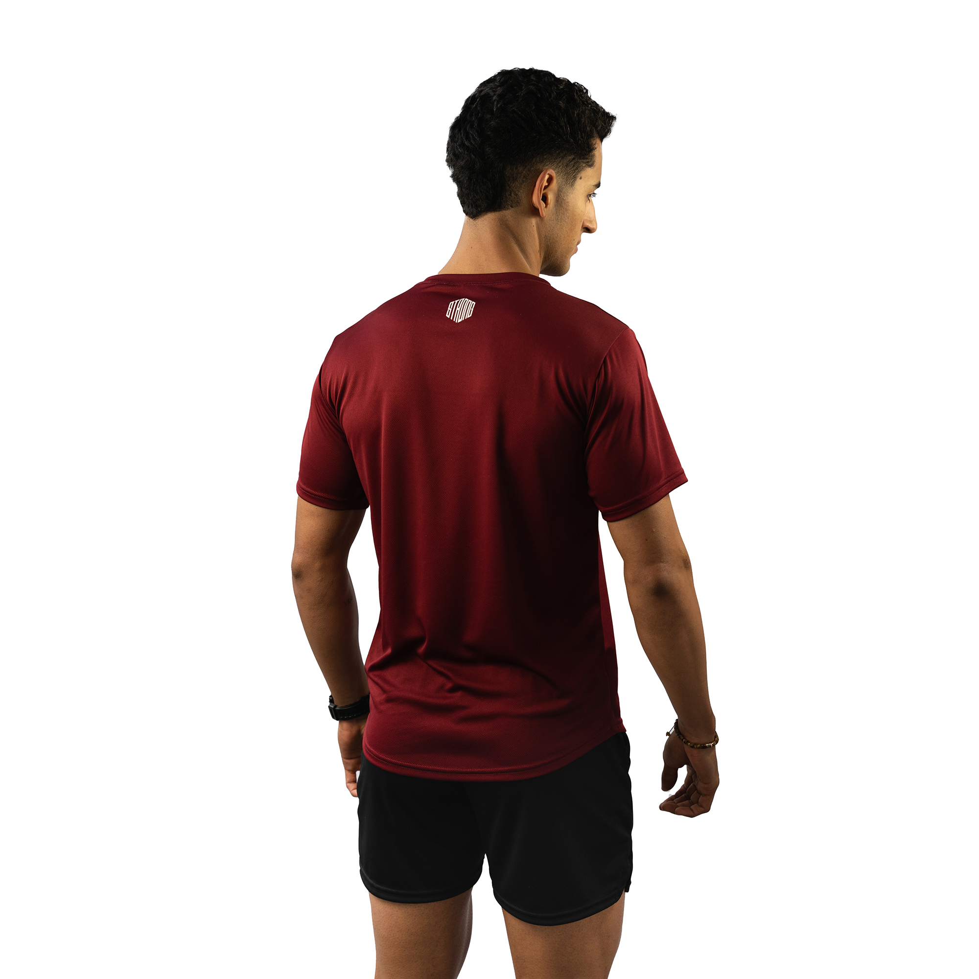 Playera Deportiva Para Entrenar Manga Corta Secado Rápido Gimnasio