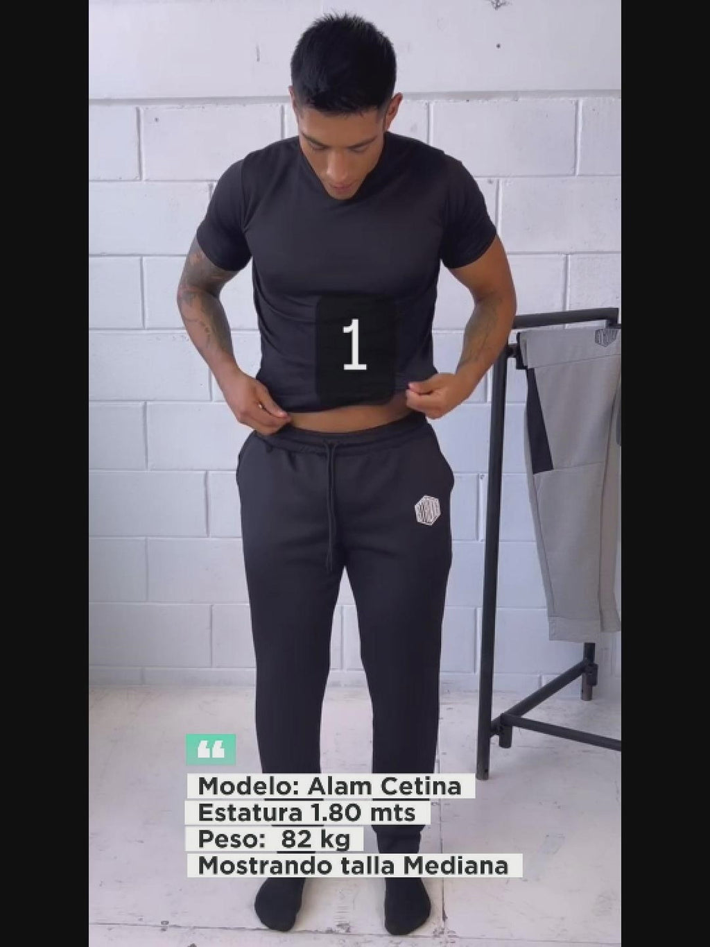 Pants Hombre Deportivo Corte Ajustado