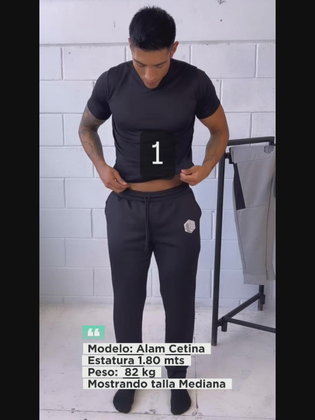 Pants Hombre Deportivo Corte Ajustado